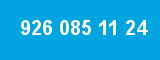 926 085 11 24